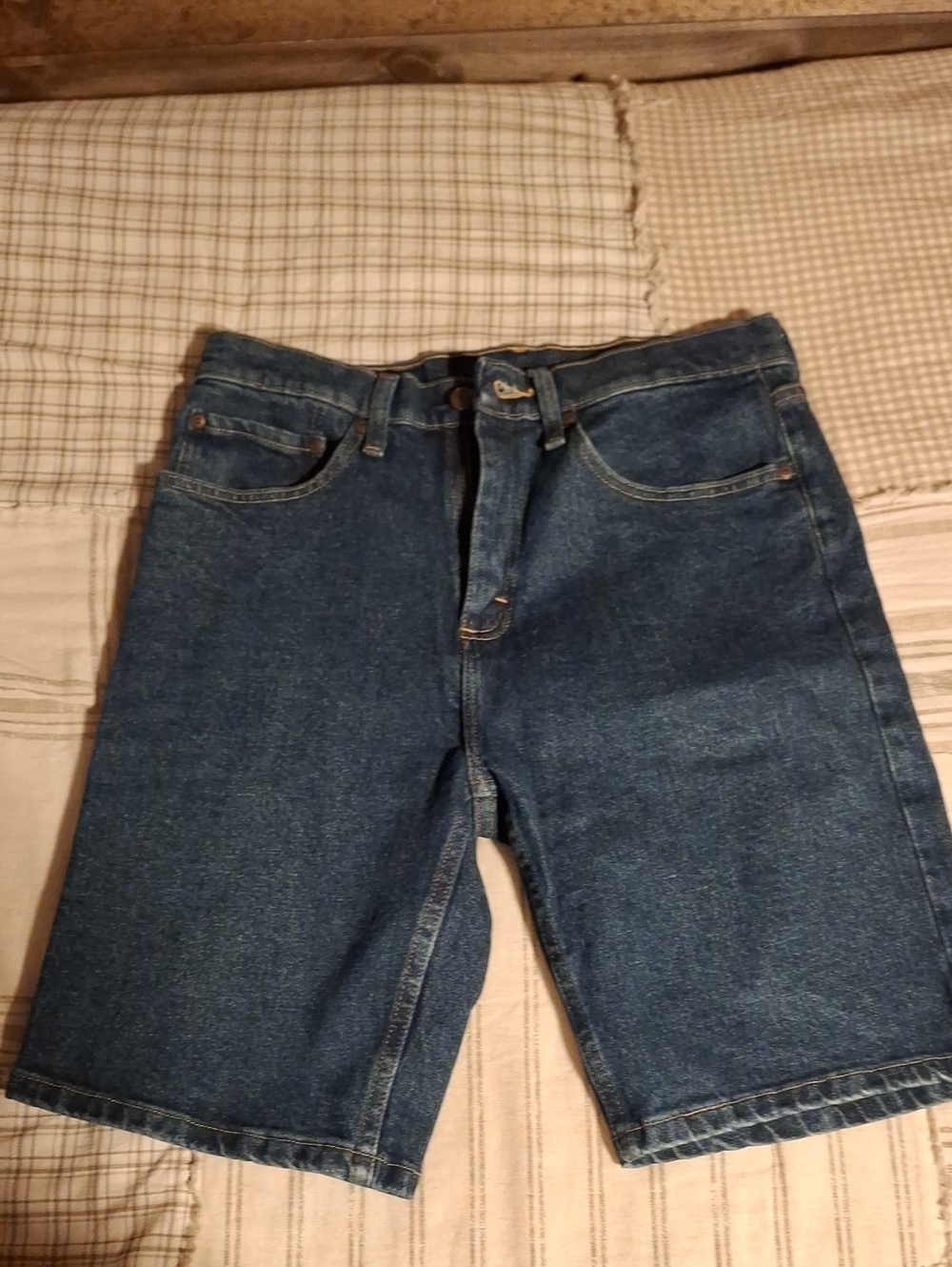 Wrangler Men's Blue Denim Shorts